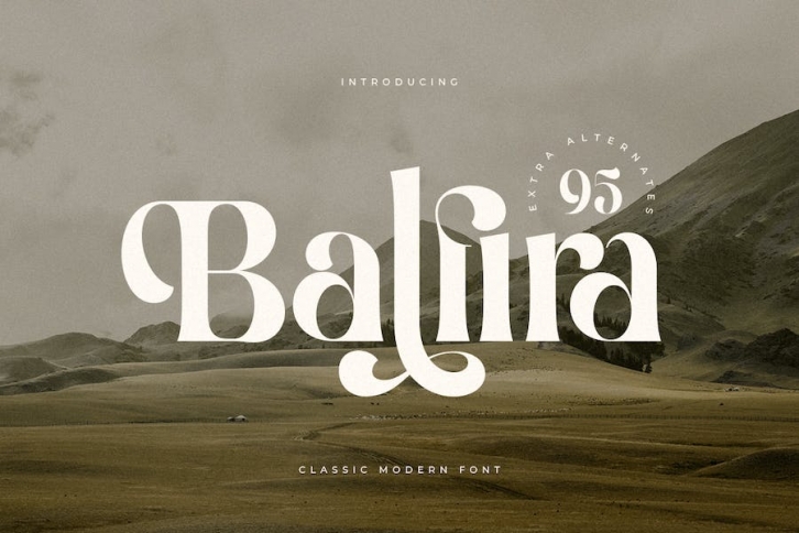 Balfira - Classic Modern Font Font Download