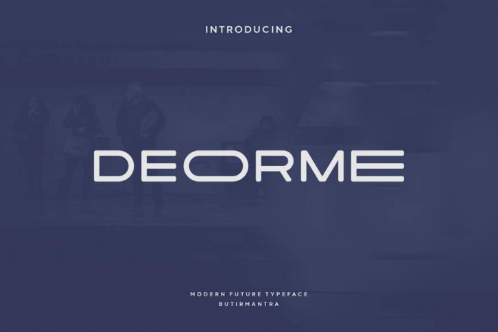 Deorme - Modern Display Font Font Download