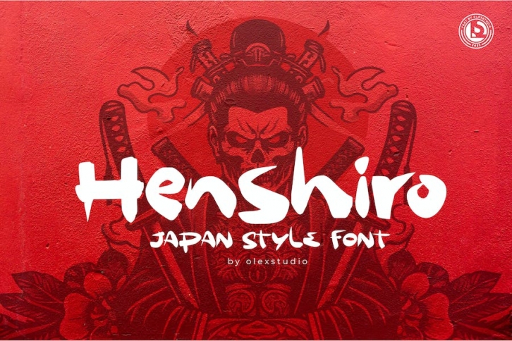 Henshiro Olstd - Japan Style Font Download