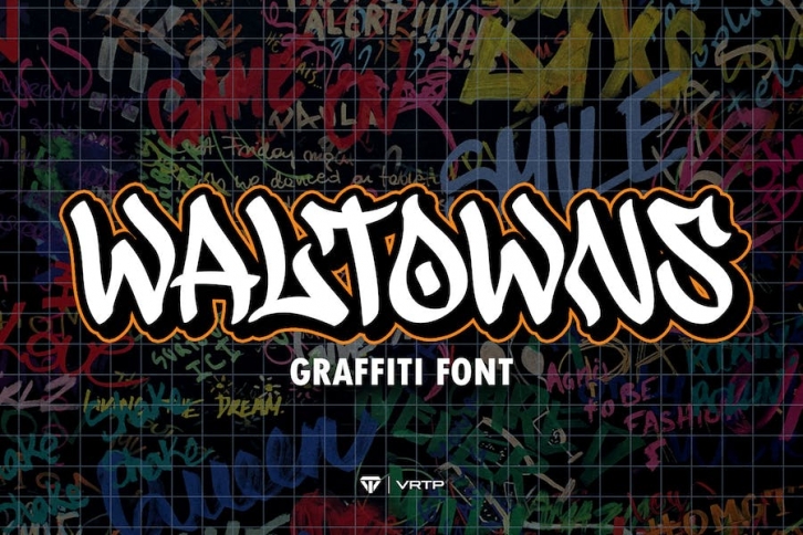 Waltowns - Graffiti Font Font Download