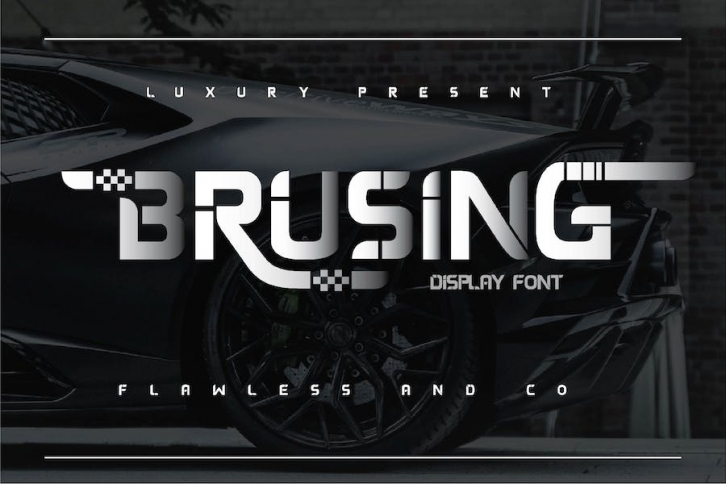 Brusing Font Download