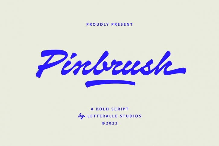 Pinbrush Font Font Download