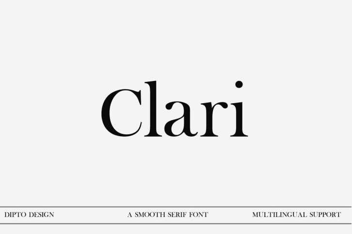 Clari Font Font Download