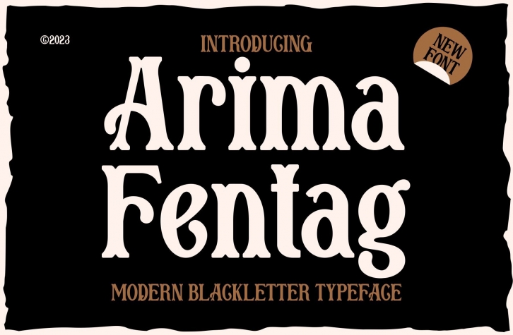 Arima Fentag Font Font Download