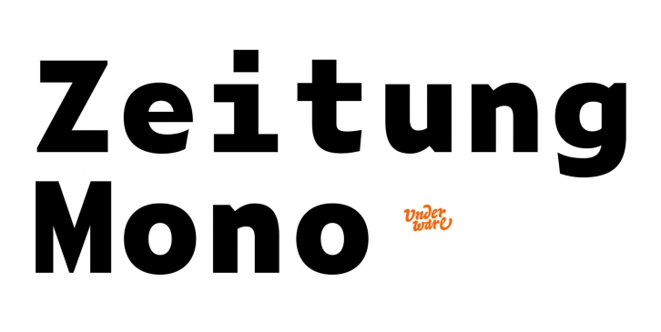 Zeitung Mono Font Font Download