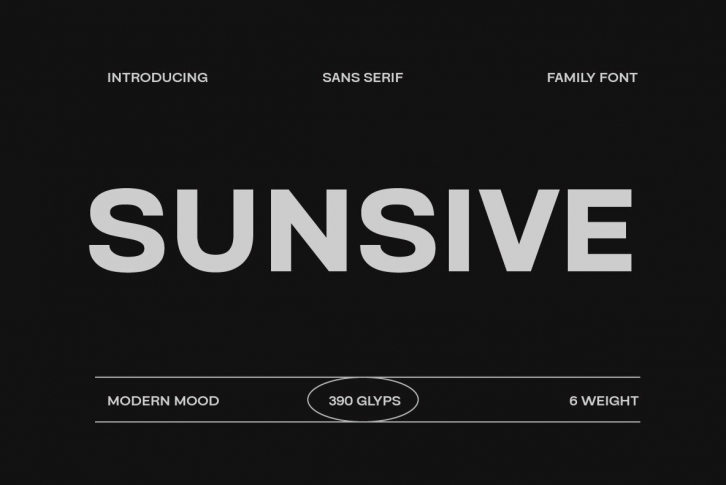 Sunsive Font Font Download