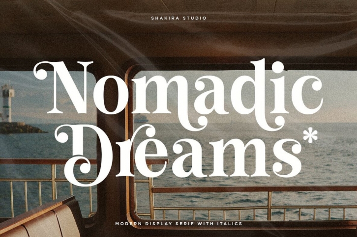 Nomadic Dreams Font Font Download