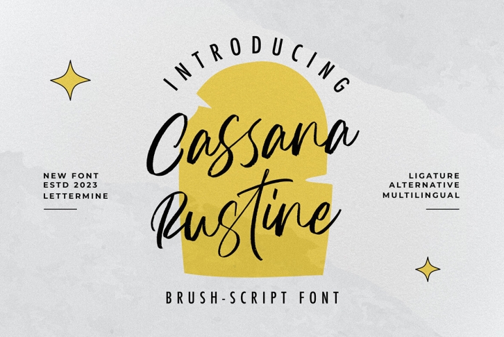 Cassana Rustin Font Font Download