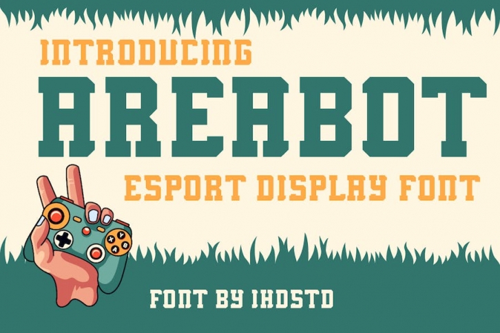 Areabot Esports Display Font Font Download