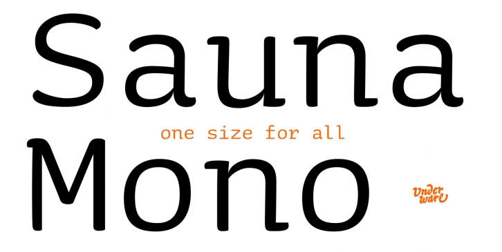 Sauna Mono Pro Font Font Download
