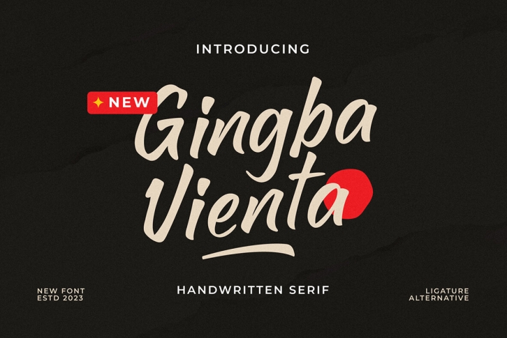 Gingba Vienta Font Font Download