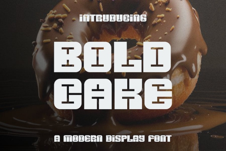 Bold Cake Font Font Download