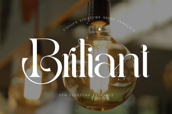 Briliant New Ligature Serif Font Download