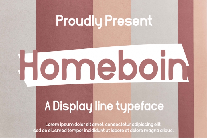 Homeboin Font Download