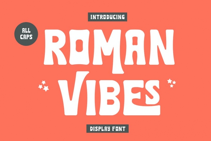 Roman Vibes - Vintage Display Font Font Download