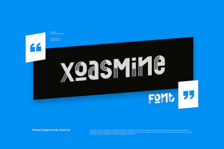 Xoasmine Font Font Download