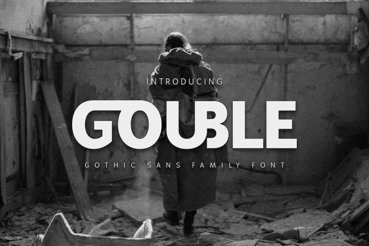 Gouble - Modern Sans-Serif Font Download