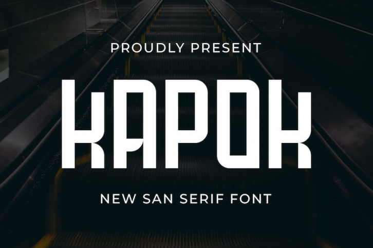 Kapok Bold Font Font Download