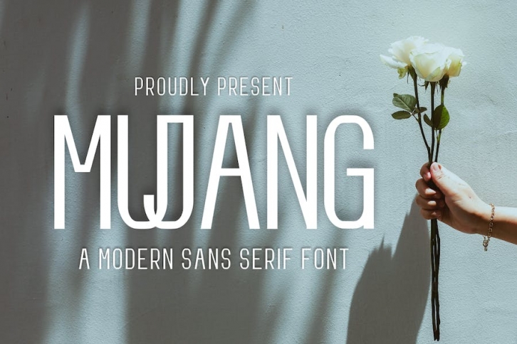 Mujang- sansserif font Font Download