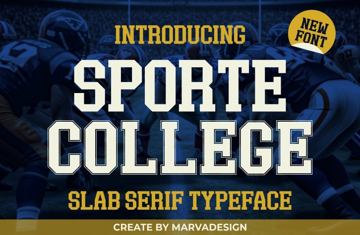 Sporte College Font Font Download