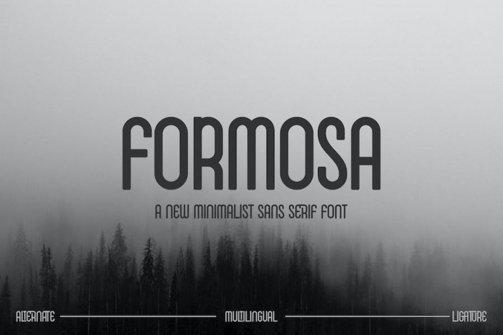 Formosa - Minimalist Sans Serif Font Download