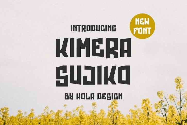 Kimera Sujiko Font Font Download