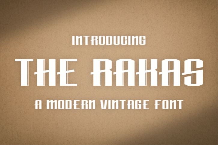 TheRakas - Modern Vintage Font Font Download