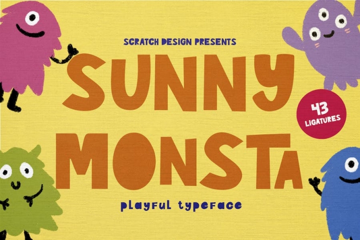 Sunny Monsta Font Download