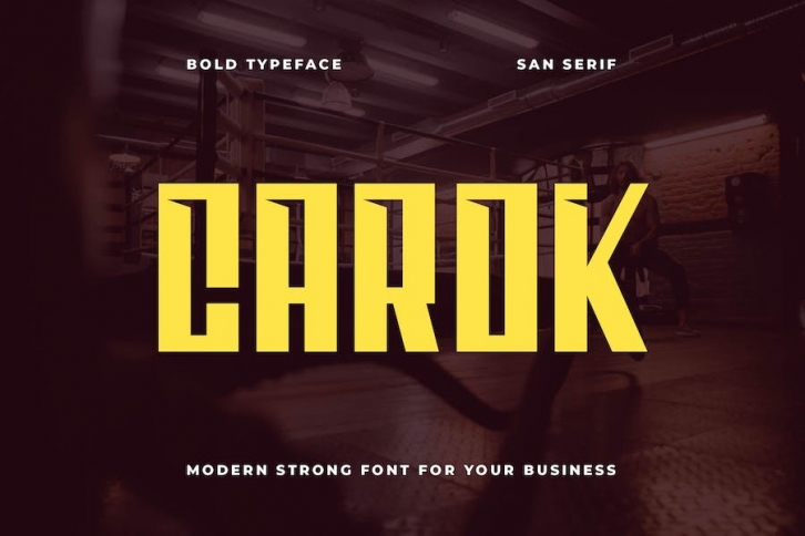 Carok Bold Font Font Download