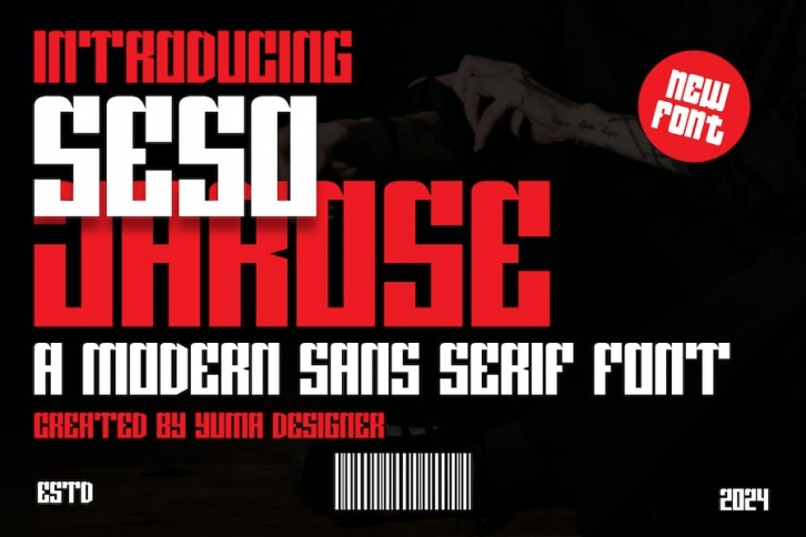 Seso Jarose - Modern Best Font Font Download