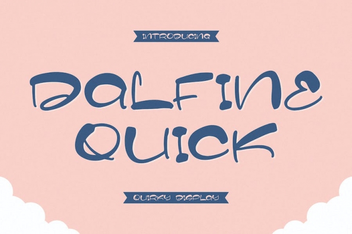 Dalfine Quick Quirky Display Font Font Download