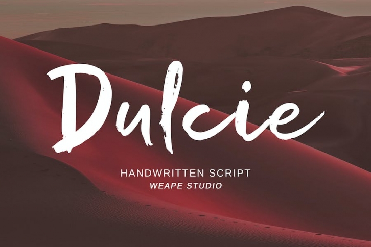 Dulcie - Handwritten Font Font Download