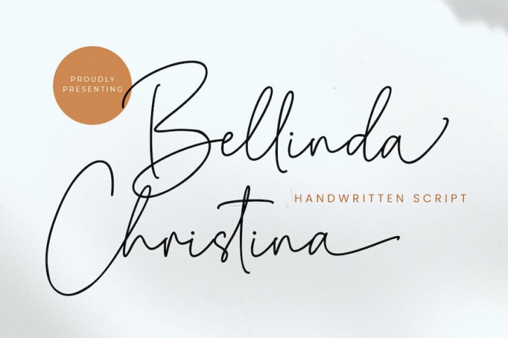 Bellinda Christina - Handwritting Font Font Download