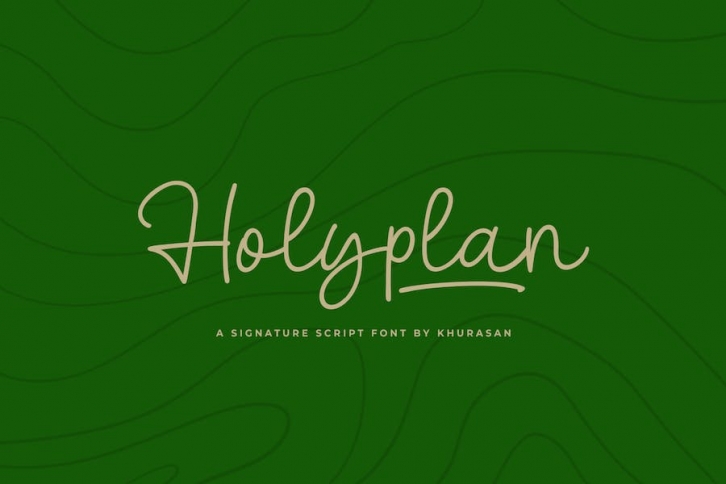 Holyplan Font Download