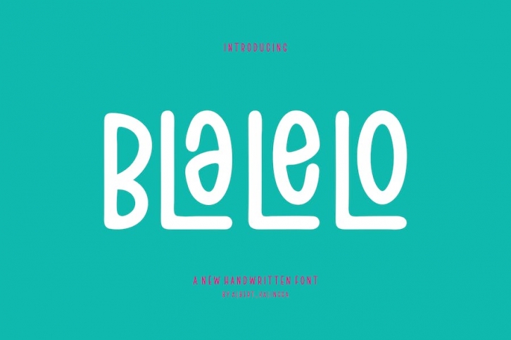 Blalelo Font Font Download