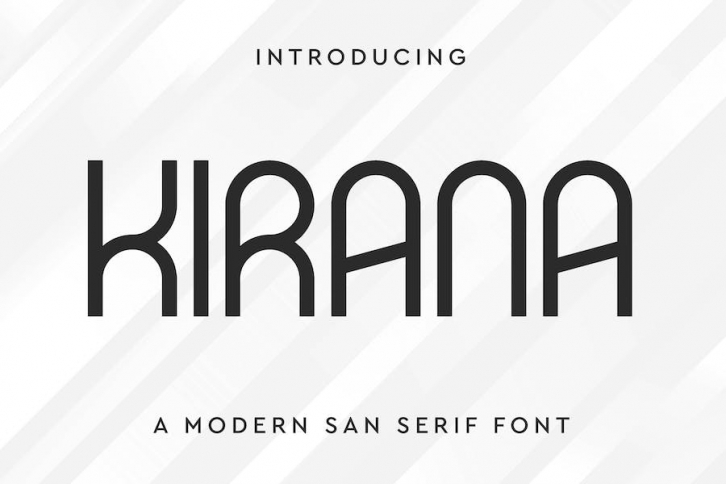 Kirana | San Serif Typeface Font Download