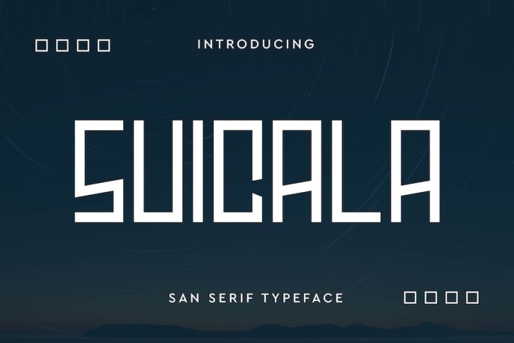 Suicala San Serif Typeface Font Download