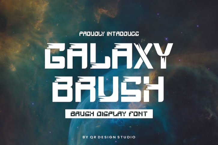 Galaxy Brush Font Font Download