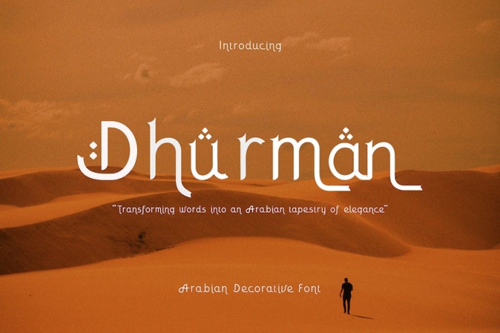 Dhurman - Arabic Decorative Font Download