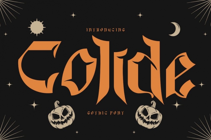 Colide - Gothic Font Font Download