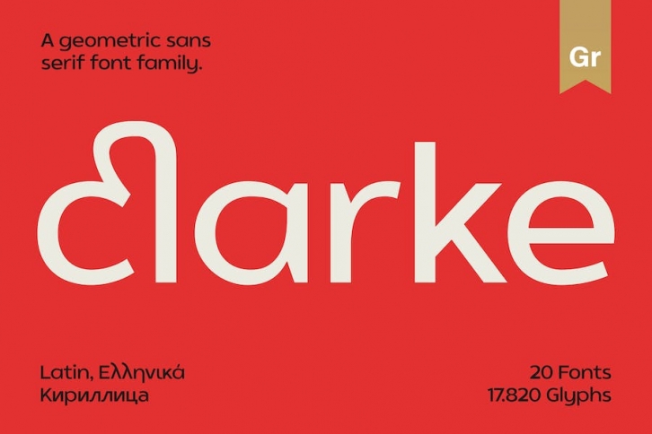 SK Clarke Font Download