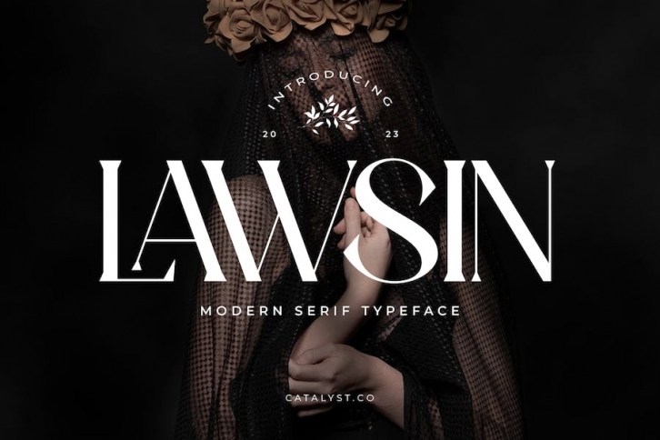 Lawsin Modern Serif Typeface Font Font Download