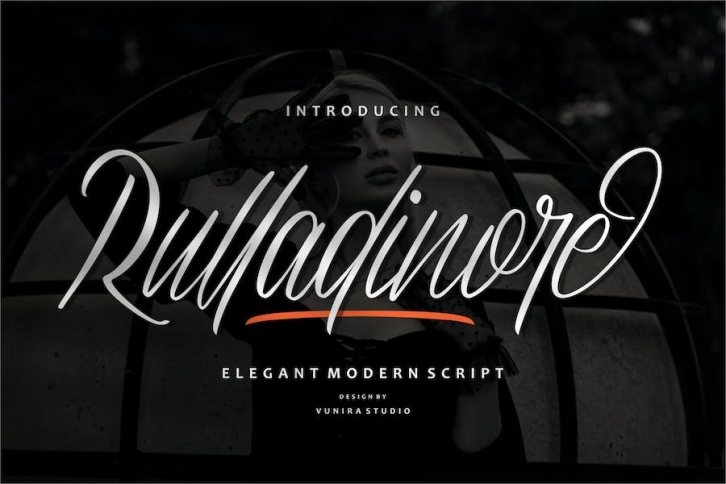 Rulladinore - Elegant Modern Script Font Download