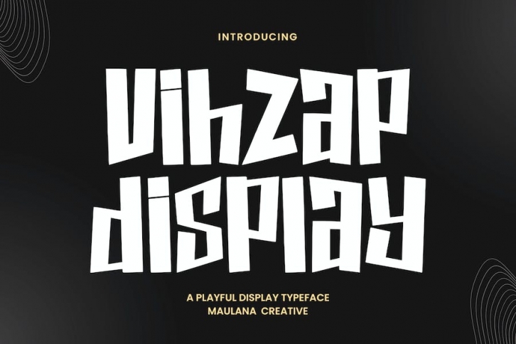 Vihzap Playful Font Font Download