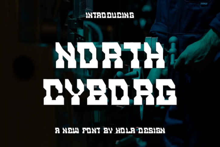 North Cyborg Font Download