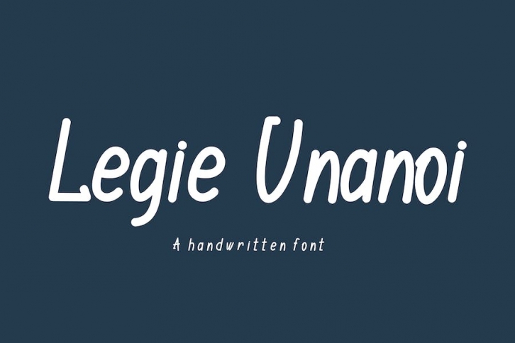 Legie Unanoi Font. Font Download