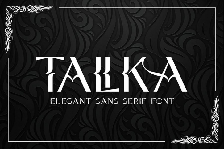 Talika Sans Serif Font Font Download