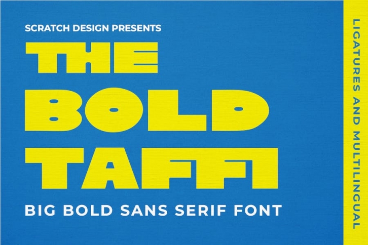 The Bold Taffi Font Download