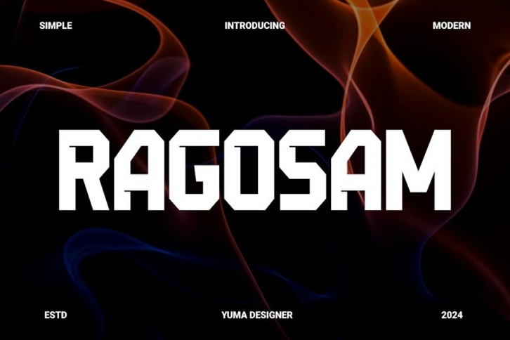 Ragosam - a Popular Font Font Download