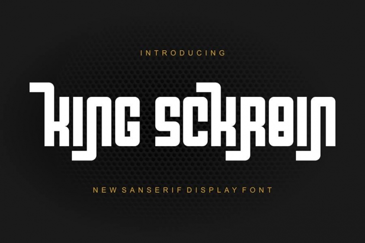 King Sckroin Font Font Download